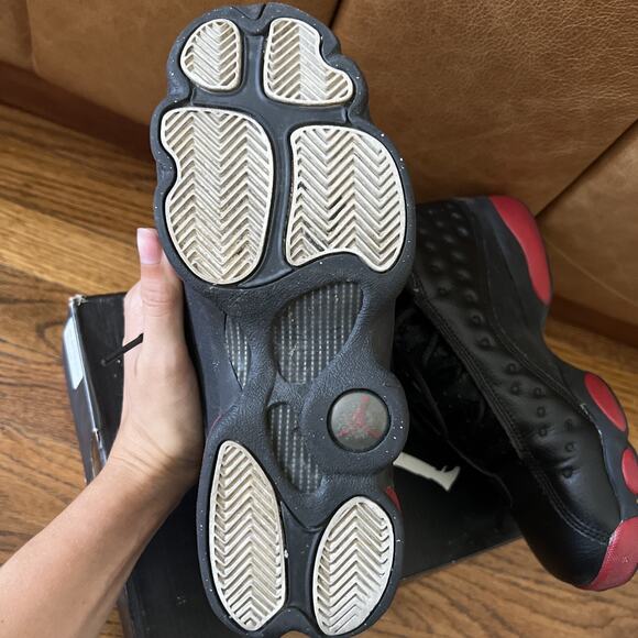 Nike Air Jordan 13 XIII Retro Dirty Bred 414574-033 GS Size 6Y NO INSOLES!!! main image 10